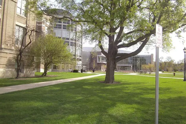Campus view of Gwendolyn Brooks College Preparatory Academy in Roseland